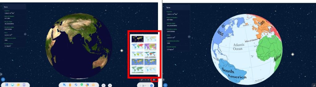  identifier les différents continents