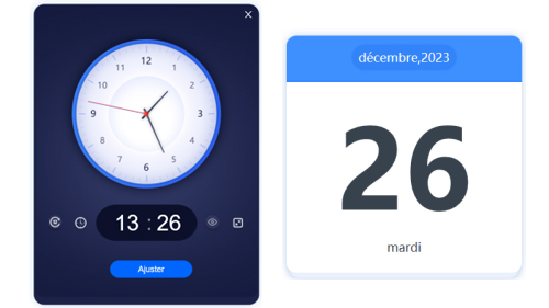 UBM Maternelle Horloge et Calendrier