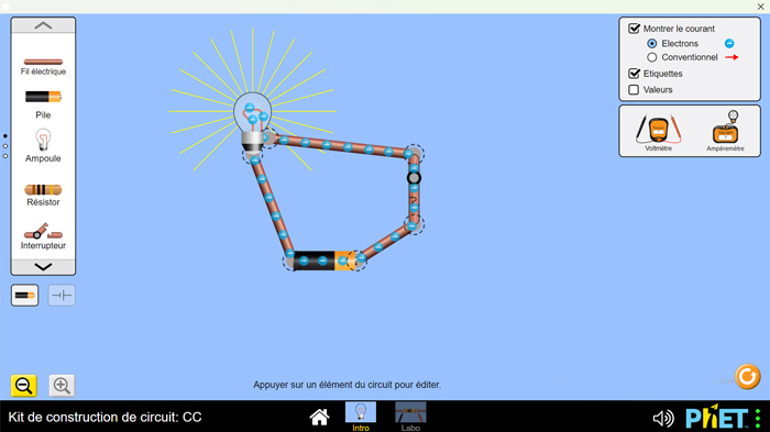 Exemple de circuit électrique